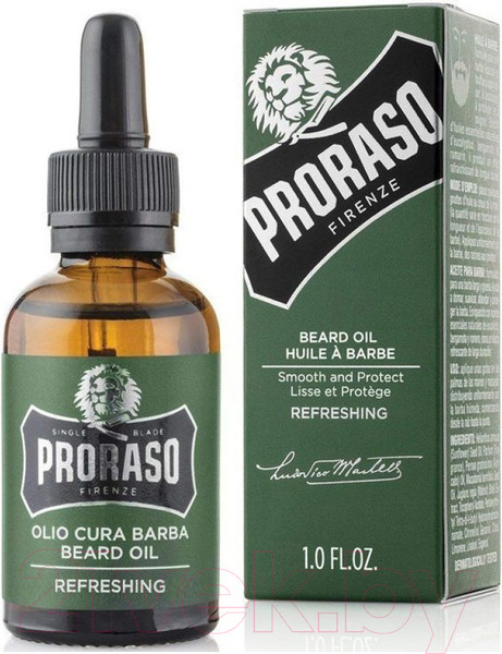 Изображение товара Масло для бороды Proraso Освежающее (30мл)
