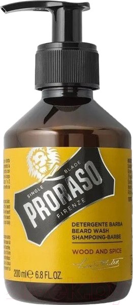 Изображение товара Шампунь для бороды Proraso Wood And Spice (200мл)