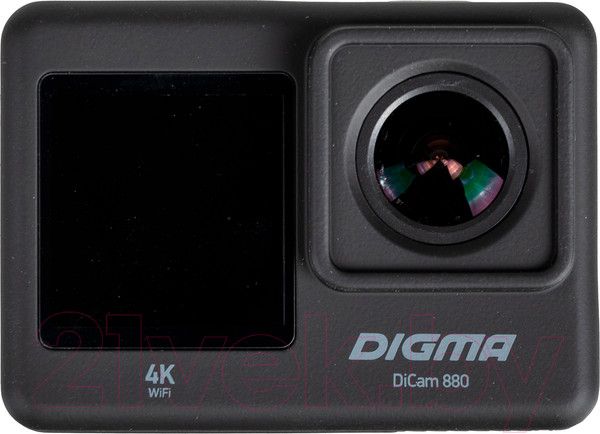 Изображение товара Экшн-камера Digma DiCam 880 / DC880 (черный)