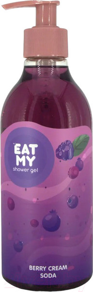 Изображение товара Гель для душа Eat My Ягодная крем-сода (400мл)