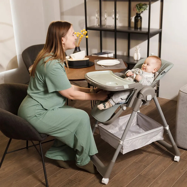 Изображение товара Стульчик для кормления Martin Noir Tody Lux (Loft Green)
