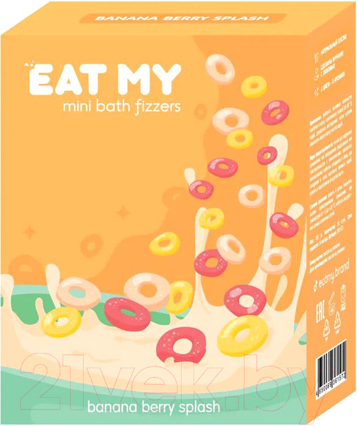 Изображение товара Набор бомбочек для ванны Eat My Бананово-ягодный всплеск (30шт)