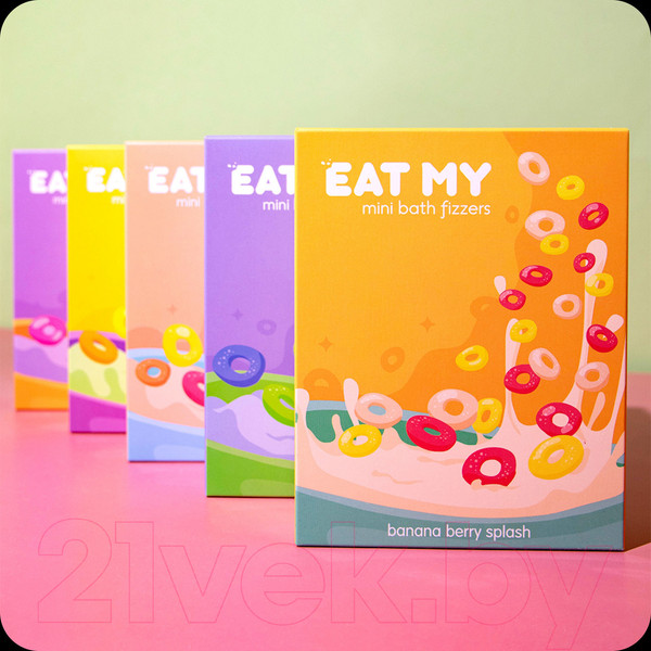 Изображение товара Набор бомбочек для ванны Eat My Бананово-ягодный всплеск (30шт)