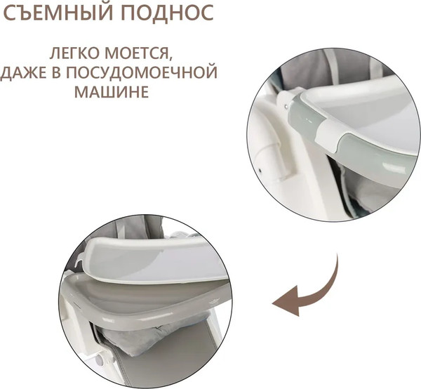 Изображение товара Стульчик для кормления Martin Noir Tody Lux (Pale Beige)