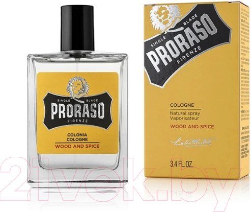 Изображение товара Одеколон после бритья Proraso Wood And Spice (100мл)