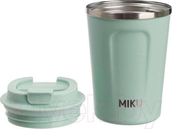 Изображение товара Термокружка Miku TH-MG-380LG (380мл, светло-зеленый)