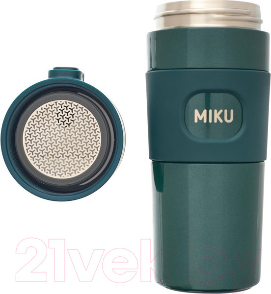 Изображение товара Термокружка Miku TH-MG-450-GRN (450мл, зеленый)