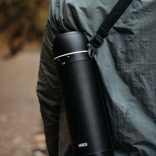 Изображение товара Термос для напитков Miku TH-PRO-1900B (1900мл, черный)