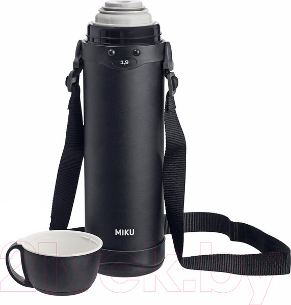 Изображение товара Термос для напитков Miku TH-PRO-1900B (1900мл, черный)