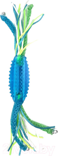 Изображение товара Игрушка для кошек MPG brands Feline Clean Dental Конфетка прорезыватель с лентами / WB23547