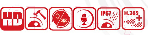 Изображение товара IP-камера HiWatch DS-I452M(B) (2.8mm)