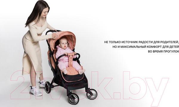 Изображение товара Детская прогулочная коляска Nobumi Sigma Муфта черная рама (черный)