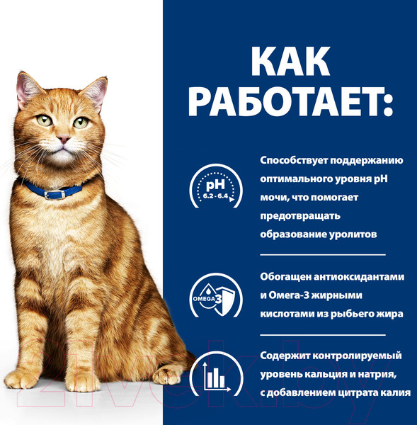 Изображение товара Влажный корм для кошек Hill's Prescription Diet c/d Multicare Urinary Care Salmon (85г)