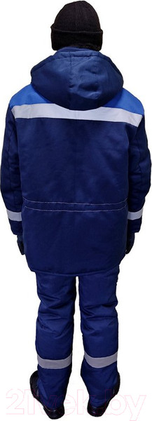 Изображение товара Куртка рабочая Урарту Легион утепленная (р-р 60-62/194-200, темно-синий/василек)