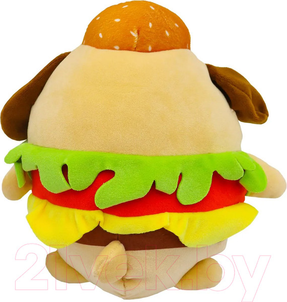 Изображение товара Мягкая игрушка Funky Toys Фантазийный плюш. Мопс-бургер / FT5923-4