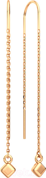 Изображение товара Серьги из розового золота ZORKA 300207.9K.R