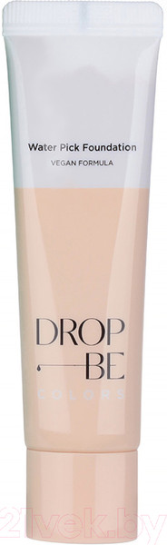 Изображение товара Тональный крем The Saem Cover D Water Drop Be Colors Water Pick Foundation 01 (Clear Beige)