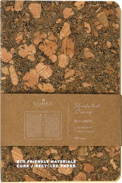 Изображение товара Ежедневник Lorex Eco Craft / LXDRA6-EC (96л, коричневый)