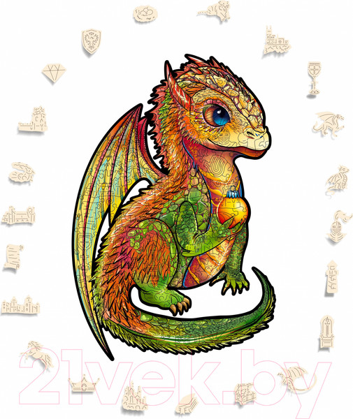 Изображение товара Пазл Touchwood Беларуски Цмок