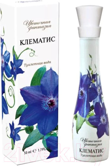 Изображение товара Туалетная вода Delta Parfum Цветочная фантазия Клематис (50мл)