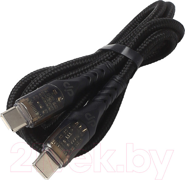 Изображение товара Кабель Digitalpart TC-350T USB-C to USB-C (черный)