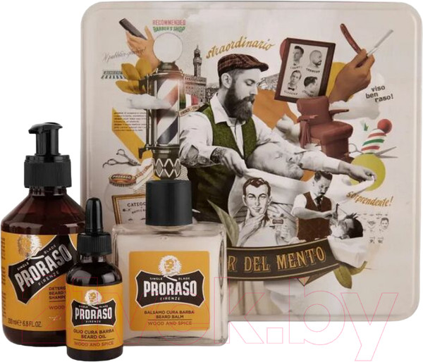 Изображение товара Набор косметики для бритья Proraso Wood And Spice