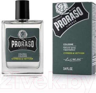 Изображение товара Одеколон после бритья Proraso Cypress & Vetyver (100мл)