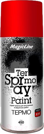 Изображение товара Краска Magicline RAL 3001 / 630 (265г, красный)