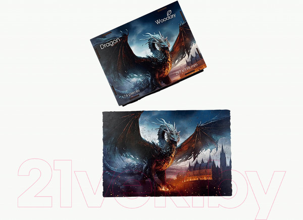 Изображение товара Пазл Woodary Dragon / 3277