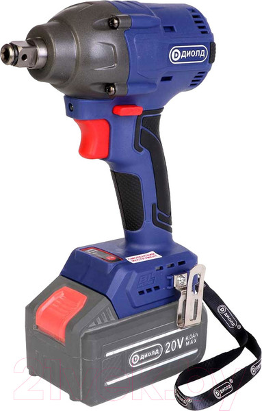 Изображение товара Аккумуляторный гайковерт Диолд ГЭА-20 ЛИ-03 (10300042)