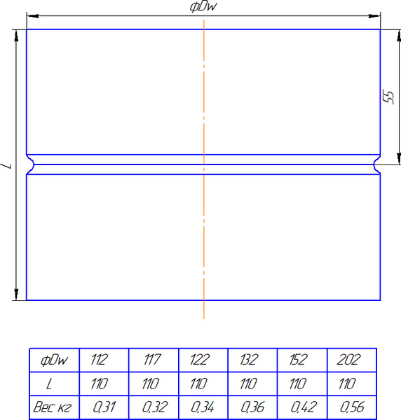 Изображение товара Адаптер для дымохода КПД 439/0.8мм ф120