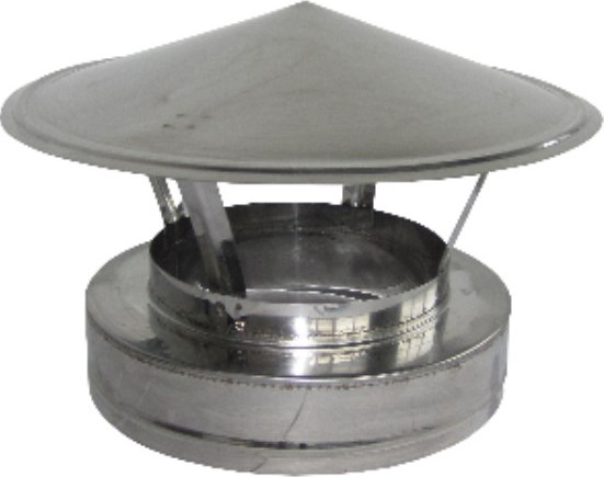 Изображение товара Зонт-заглушка дымохода КПД ф130x200