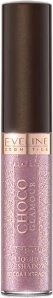 Изображение товара Тени для век Eveline Cosmetics Choco Glamour №04 Блестящие жидкие (6.5мл)