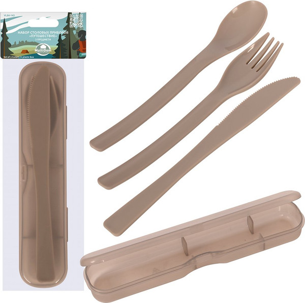 Изображение товара Набор столовых приборов Мультидом Путешествие / VL84-143 