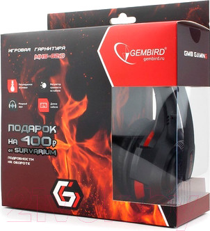 Изображение товара Наушники-гарнитура Gembird MHS-G210