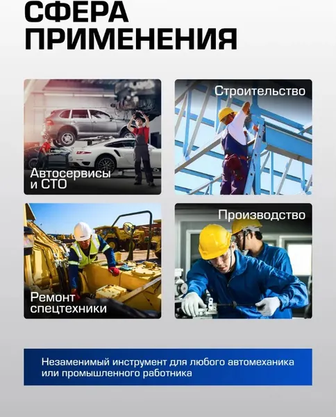 Изображение товара Головка слесарная Forsage F-4458517TH (3727)