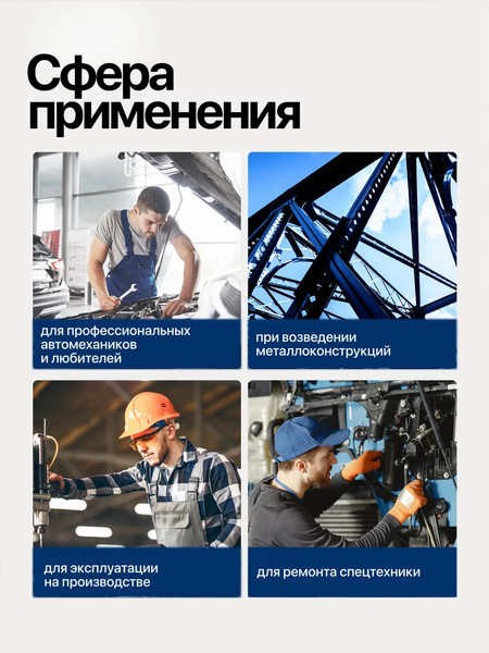 Изображение товара Головка слесарная Forsage F-4458521TH (3945)