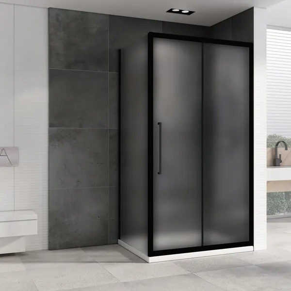 Изображение товара Душевой уголок Abber Schwarzer Diamant AG30150BMH-S80BM