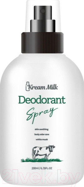 Изображение товара Дезодорант-спрей Kream Milk Deodorant Spray White Musk (200мл)