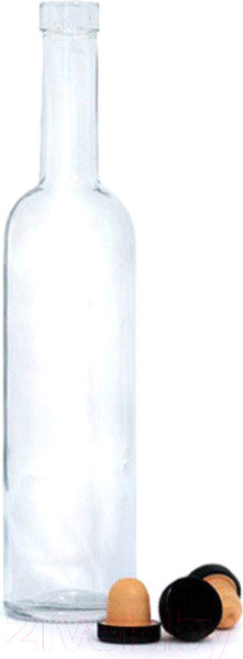 Изображение товара Набор бутылок ВСЗ Оригинальная 500мл с пробкой (20шт)