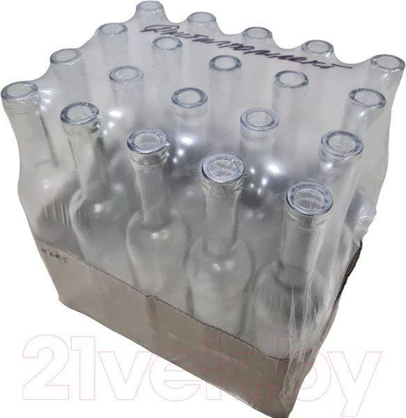 Изображение товара Набор бутылок ВСЗ Оригинальная 500мл с пробкой (20шт)