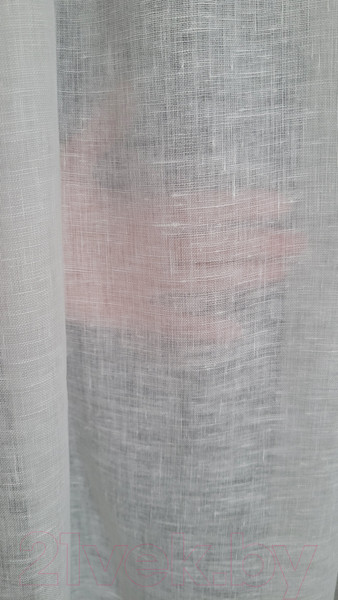 Изображение товара Гардина Dalian 02с129 (150x260, белый, лен)