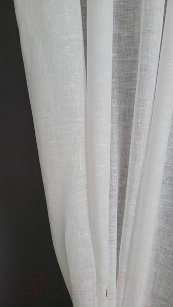 Изображение товара Гардина Dalian 02с129 (150x260, белый, лен)