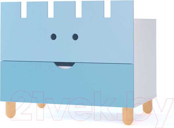 Изображение товара Комод Файрум Тови / ФР20-ТВ04 (голубой)