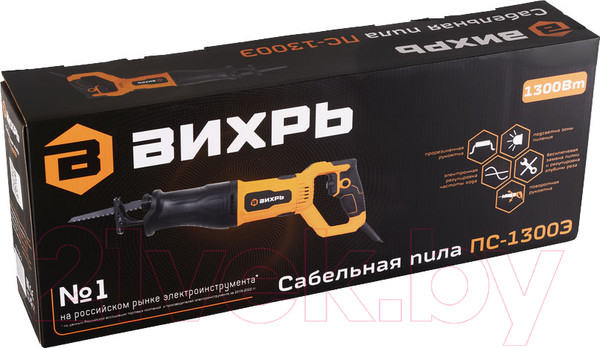 Изображение товара Сабельная пила Вихрь ПС-1300Э (72/25/2)