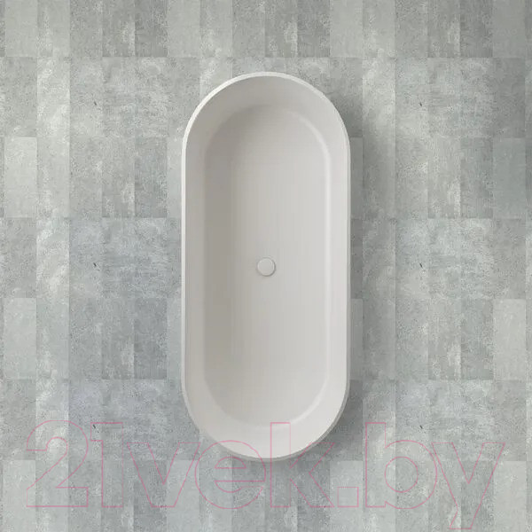 Изображение товара Ванна из искусственного камня Abber Stein AS9607 (белый матовый)