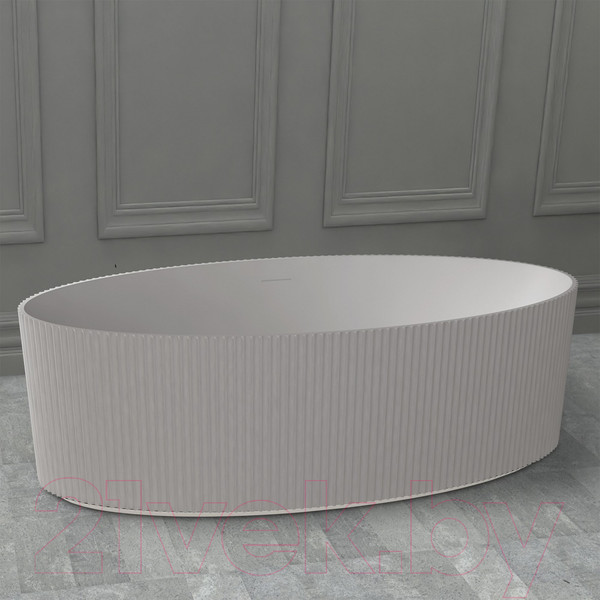 Изображение товара Ванна из искусственного камня Abber Stein AS9627 (белый матовый)