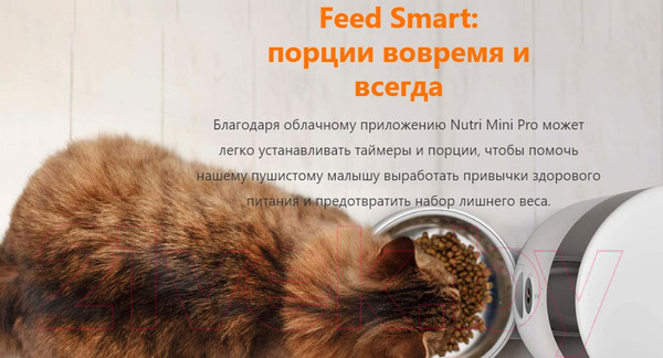 Изображение товара Кормушка автоматическая для животных Petoneer NutriVue Feeder / PF008
