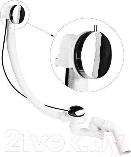 Изображение товара Сифон McAlpine Slim MP31SSF-CBR
