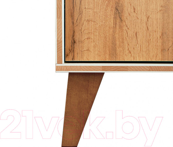 Изображение товара Двуспальная кровать Мебель-Неман Сканди МН-036-20 (1) (белый)